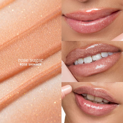 Rose Sugar Shimmer Smoothie Lip Treatment