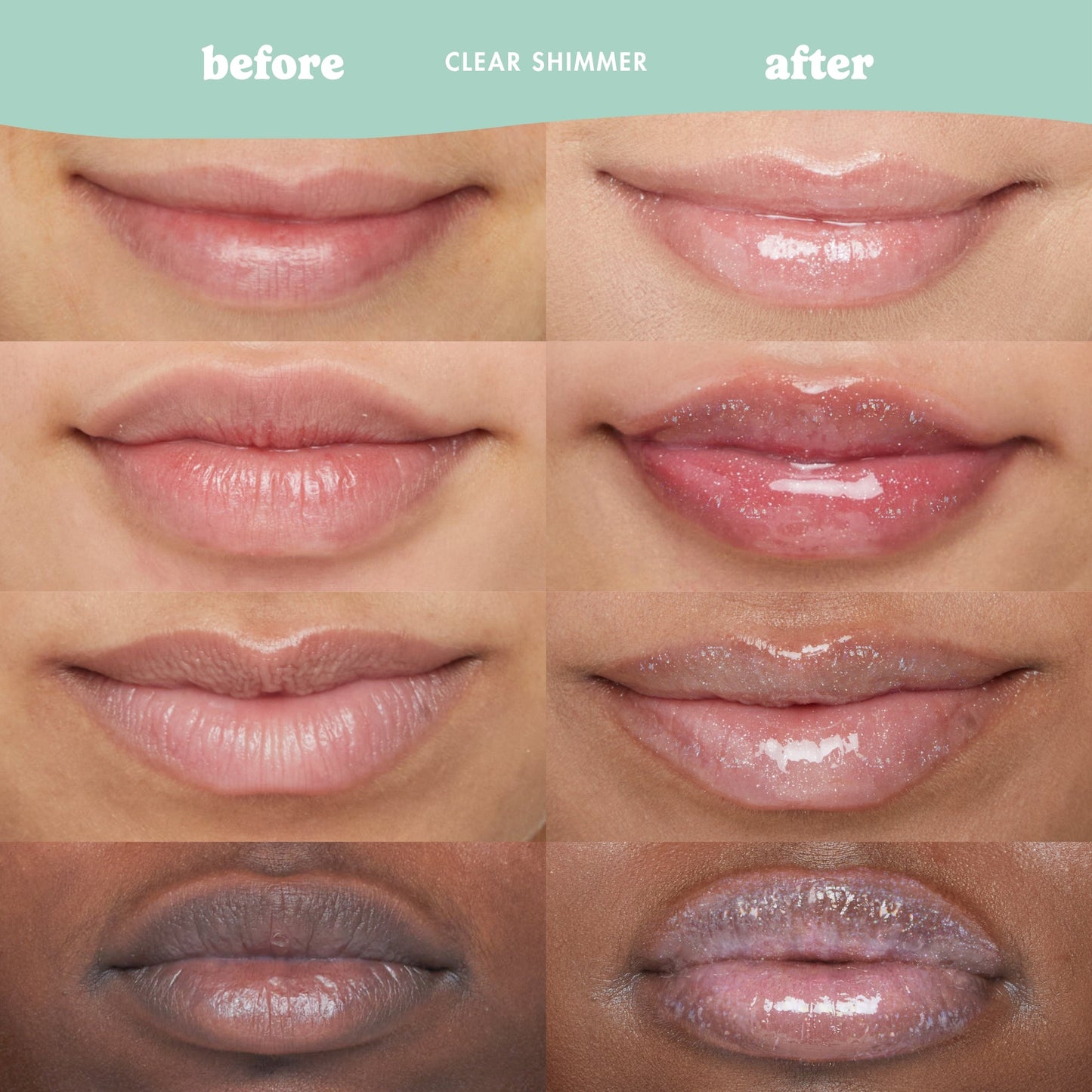 Frosted Mint Shimmer Smoothie Lip Treatment