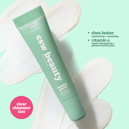 Frosted Mint Shimmer Smoothie Lip Treatment