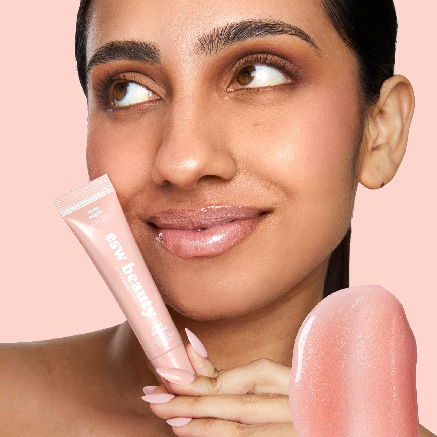Rose Sugar Shimmer Smoothie Lip Treatment
