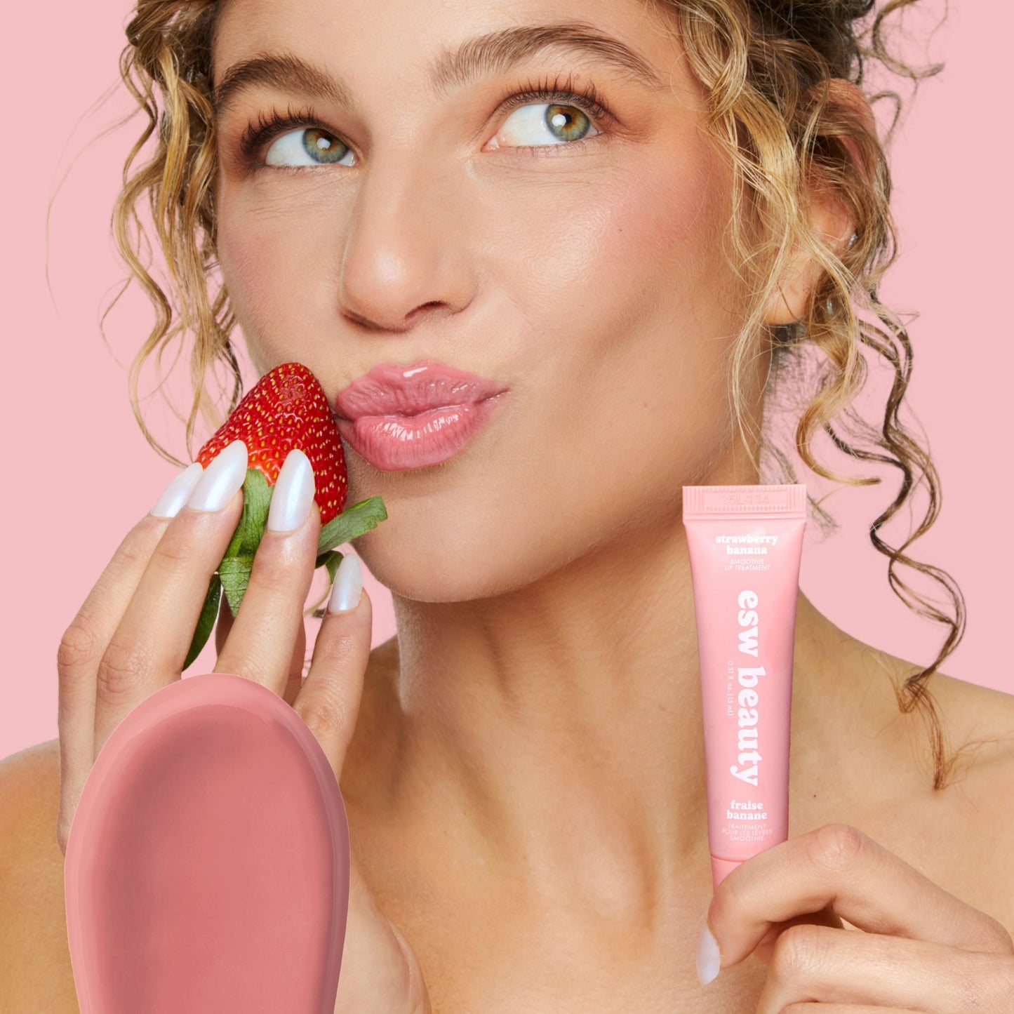 Strawberry Banana Smoothie Lip Treatment